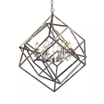 Люстра matrix (delight collection) серебристый 70x78x70 см.