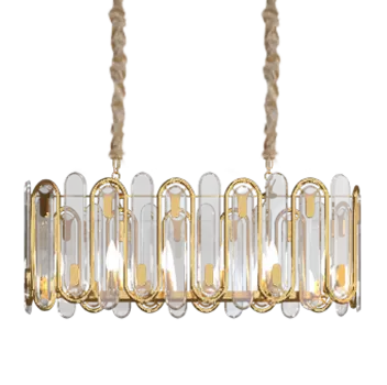 Люстра milosh 0810cl-10gd (milosh) золотой