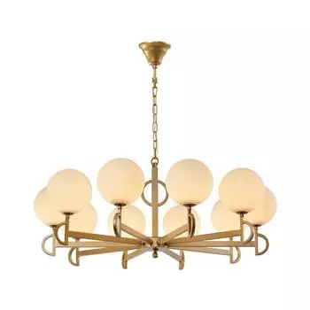 Люстра milosh tendence 0746cl-10gd (milosh) золотой