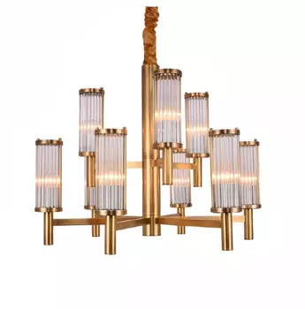 Люстра milosh tendence 0880сl-9ab (milosh) золотой