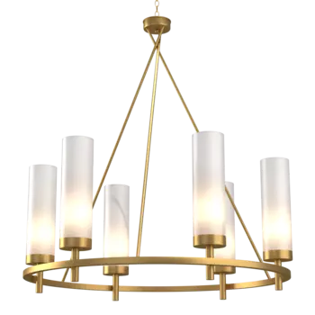 Люстра milosh tendence 0882сl-6gd (milosh) золотой