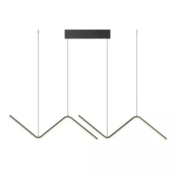 Люстра milosh tendence (milosh) черный 6x150x97 см.