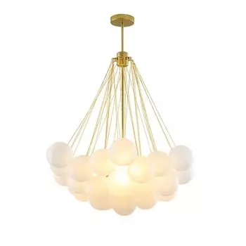 Люстра milosh tendence (milosh) золотой 150 см.