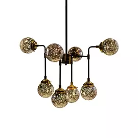 Люстра molekula galaxy (desondo) черный 80x58x80 см.