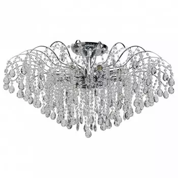 Люстра на штанге бриз 19 (mw-light) серебристый 50 см.