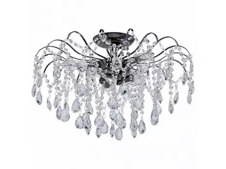 Люстра на штанге бриз (demarkt) черный 38 см.