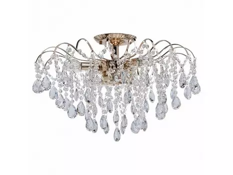 Люстра на штанге бриз (demarkt) золотой 38 см.