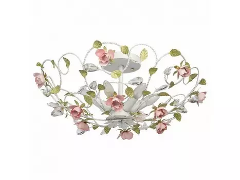 Люстра на штанге букет (mw-light) белый 26 см.