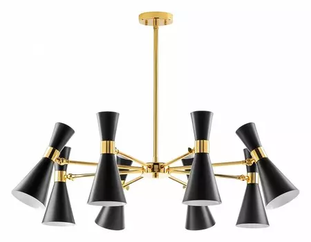 Люстра на штанге dumo (lightstar) черный 102 см.