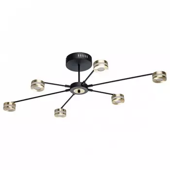 Люстра на штанге гэлэкси (demarkt) черный 23 см.