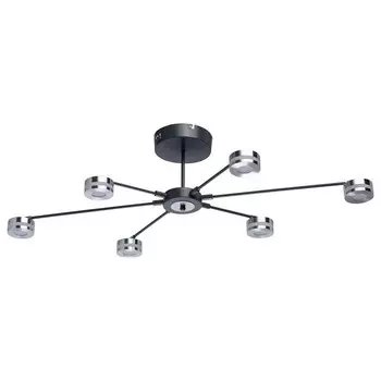 Люстра на штанге гэлэкси (demarkt) черный 23 см.