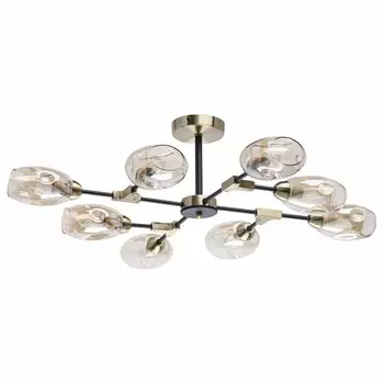 Люстра на штанге гамбург (demarkt) черный 21 см.