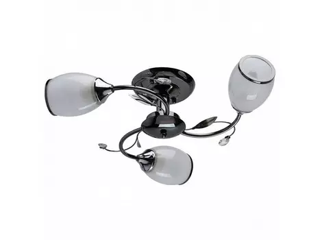 Люстра на штанге грация (demarkt city) серый 17 см.