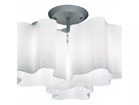 Люстра на штанге nubi ondoso (lightstar) белый 30 см.