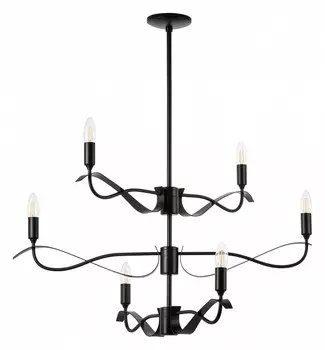 Люстра на штанге ragno (lightstar) прозрачный 57 см.