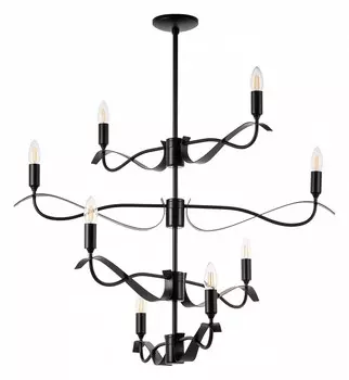 Люстра на штанге ragno (lightstar) прозрачный 77 см.