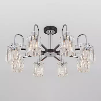 Люстра на штанге tenia (eurosvet) серебристый 34 см.