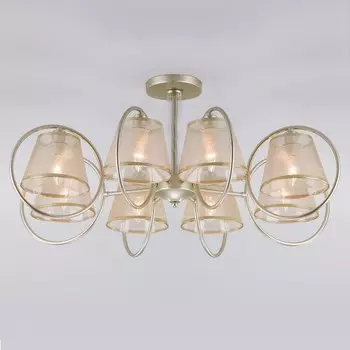 Люстра на штанге volante (eurosvet) золотой 39 см.