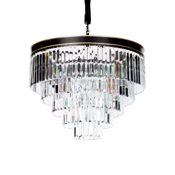 Люстра odeon (delight collection) черный 60x150x60 см.