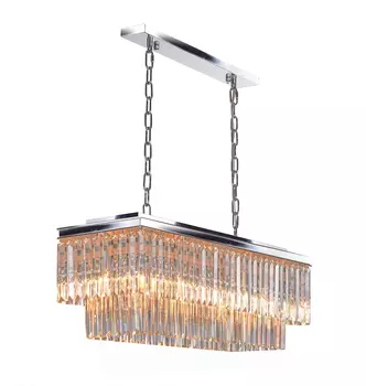 Люстра odeon (mak-interior) серебристый 80x30x30 см.