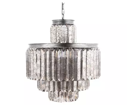 Люстра odeon pedestal (desondo) серый 60 см.