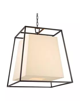 Люстра пегги (louvrehome) черный 42x46x42 см.