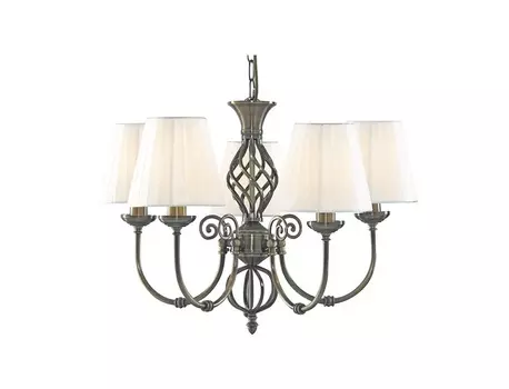 Люстра подвесная (arte lamp) бронзовый 40 см.