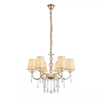 Люстра подвесная aumentato (st luce) золотой 55 см.