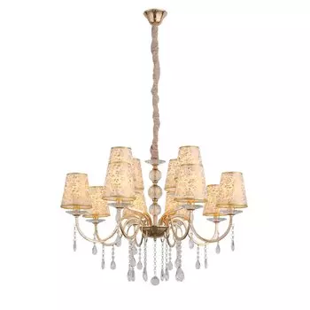 Люстра подвесная aumentato (st luce) золотой 59 см.