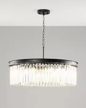 Люстра подвесная avista (moderli) черный 25 см.