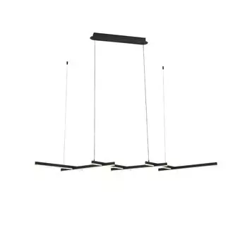 Люстра подвесная basoni (st luce) черный 140x150x60 см.