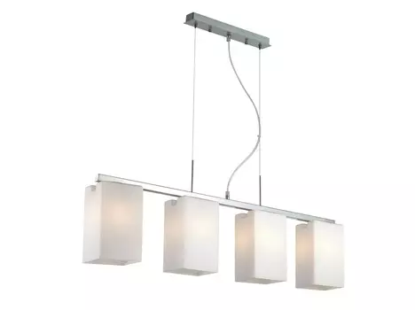 Люстра подвесная caset (st luce) белый 100x21 см.