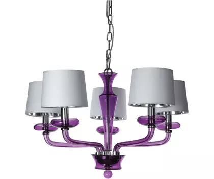 Люстра подвесная (divinare) фиолетовый 46 см.