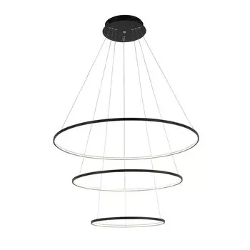 Люстра подвесная erto (st luce) черный 150 см.
