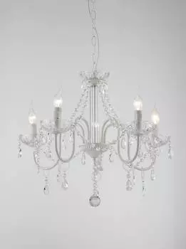 Люстра подвесная fettel (moderli) серебристый 99 см.