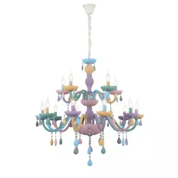 Люстра подвесная fiata (st luce) мультиколор 113 см.