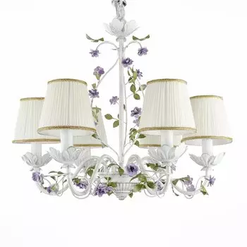Люстра подвесная fiori (st luce) белый 62 см.
