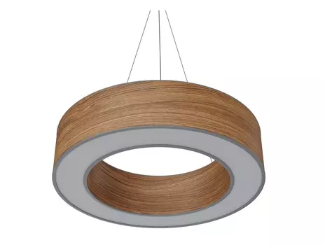 Люстра подвесная galactic jupiter ring (woodled) коричневый 21 см.