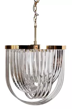 Люстра подвесная (garda decor) золотой 64 см.