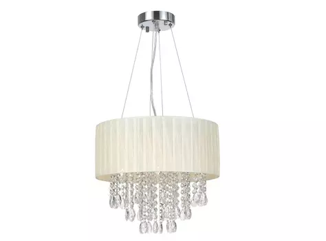Люстра подвесная lusso (st luce) бежевый 35 см.