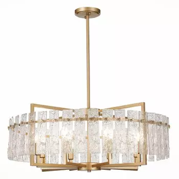 Люстра подвесная mira (st luce) прозрачный 82 см.