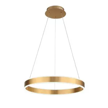 Люстра подвесная onze (st luce) золотой 100 см.