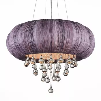 Люстра подвесная preferita (st luce) фиолетовый 40 см.