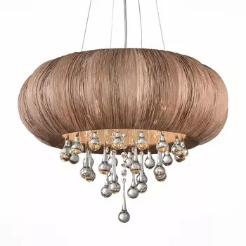 Люстра подвесная preferita (st luce) коричневый 40 см.