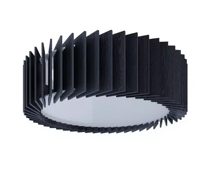 Люстра подвесная rotor chandelier s (woodled) черный 12 см.