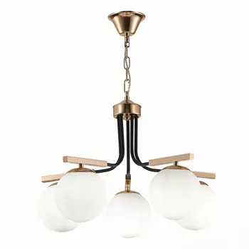 Люстра подвесная sonco (st luce) золотой 57x37x50 см.