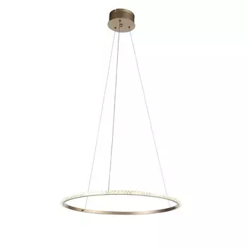Люстра подвесная sorano (st luce) золотой 140 см.