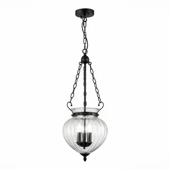 Люстра подвесная sotto (st luce) черный 120 см.