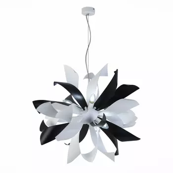 Люстра подвесная spiraglio (st luce) черный 120 см.