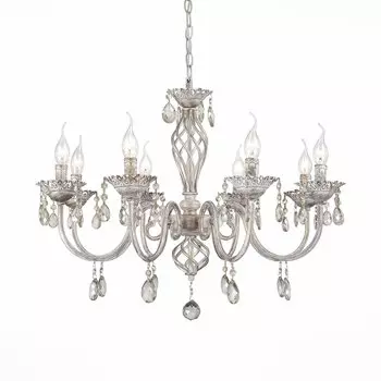 Люстра подвесная splendi (st luce) золотой 75 см.